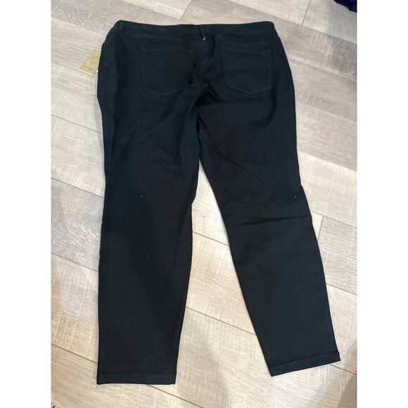 JESSICA SIMPSON WOMENS Plus Kiss Me Super Skinny Jeans BLACK NEW 24W - Picture 10 of 10